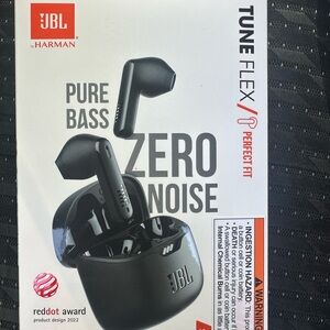 JBL Tune Flex Earbuds - Black